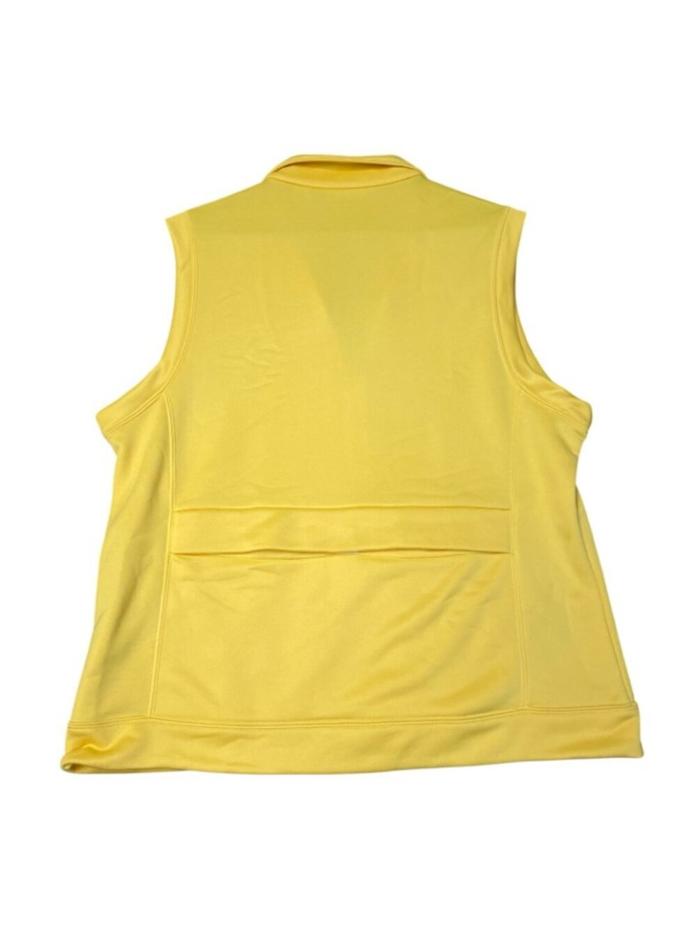 Ashworth Women's XL Performance Yellow Vest jacket Full Zip i2059 - Picture 2 of 10